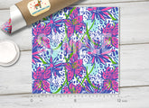 Lilly Inspired Cheetah in junglePattern Adhesive Vinyl L038